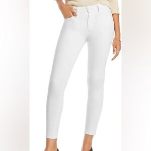 Paige Hoxton Ankle Light Ecru White Straight/Skinny Jeans